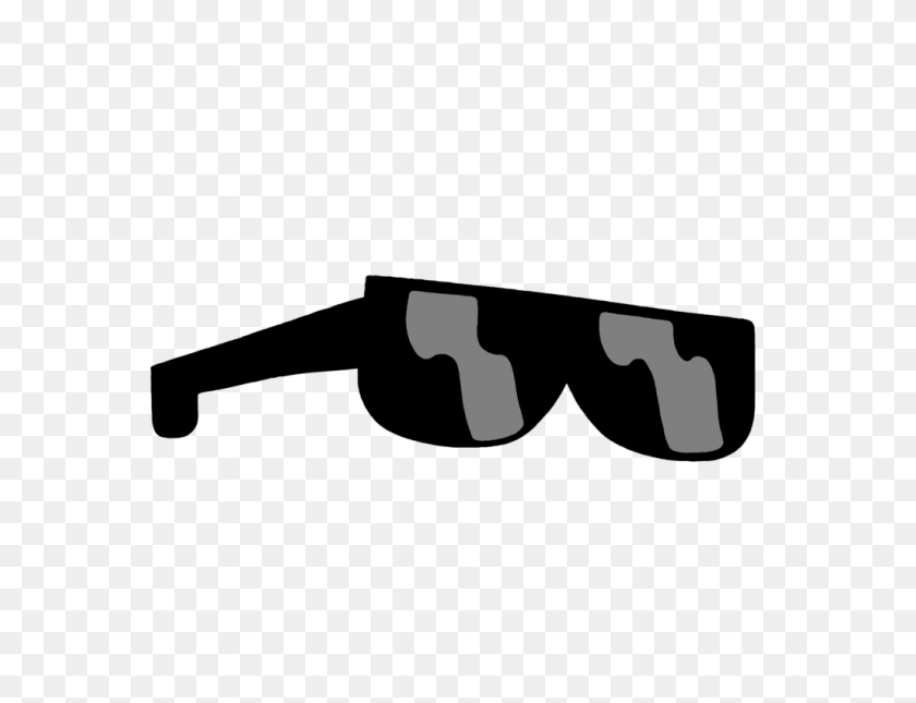 1024x768 Sunglasses Eyewear Clip Art - Black Sunglasses PNG