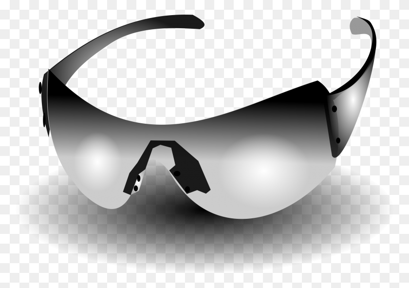 2400x1636 Gafas De Sol Png - Gafas De Sol En Blanco Y Negro Clipart