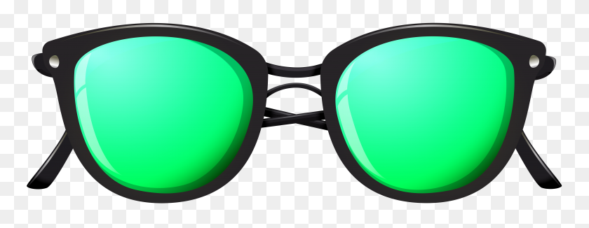 8000x2737 Sunglasses Png Clip Art - Transparent Sunglasses PNG