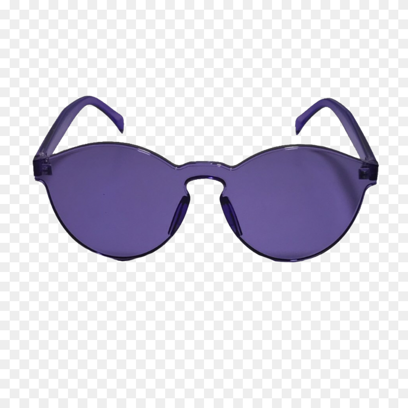 1280x1280 Gafas De Sol Púrpura Png Estéticas Gafas Tumblr Purplegl - Lila Png