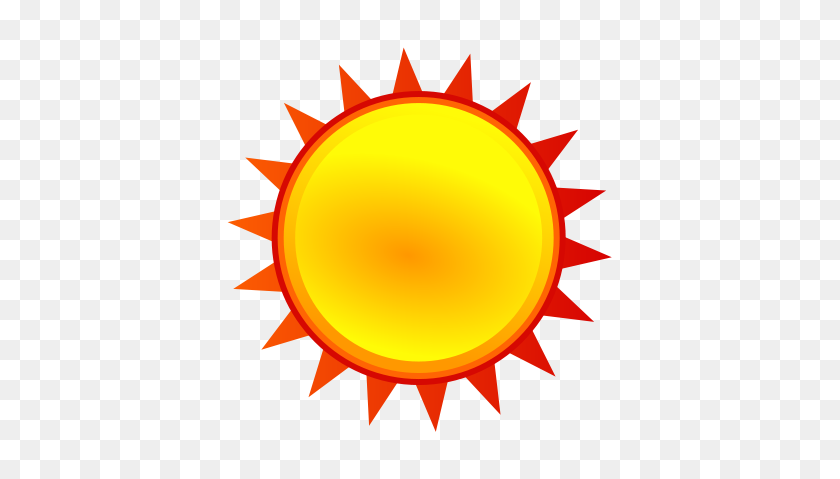 419x419 Sunny Clipart - Bad Weather Clipart