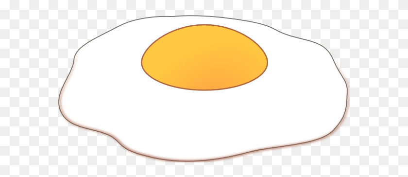 600x304 Sunny Side Up Clip Art - Sunny Side Up Egg Clipart