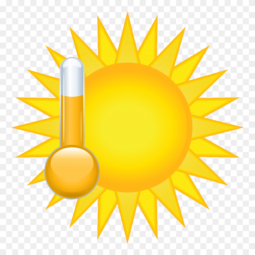 8000x8000 Sunny Weather Icon Png Clip Art - Sunny Weather Clipart