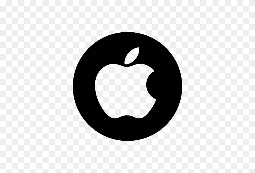 512x512 Sunriseclick - Логотип Apple Png Белый