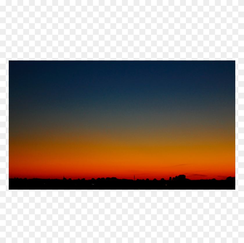 1000x1000 Sunset City Shadow - Sunset Sky PNG