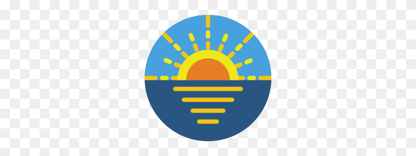 256x256 Sunset Icon Myiconfinder - Sunset PNG