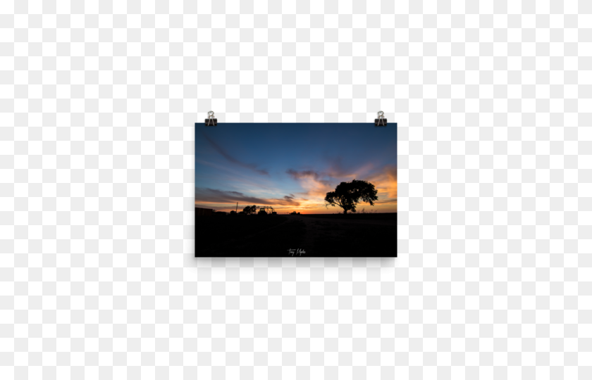 480x480 Закат На Ферме Аутентичный Техасец - Закатное Небо Png