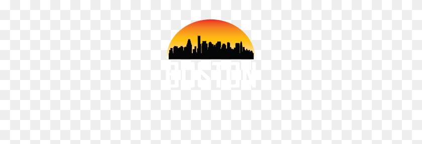 190x228 Sunset Skyline Silhouette Of Boston Ma - Boston Skyline Silueta Png