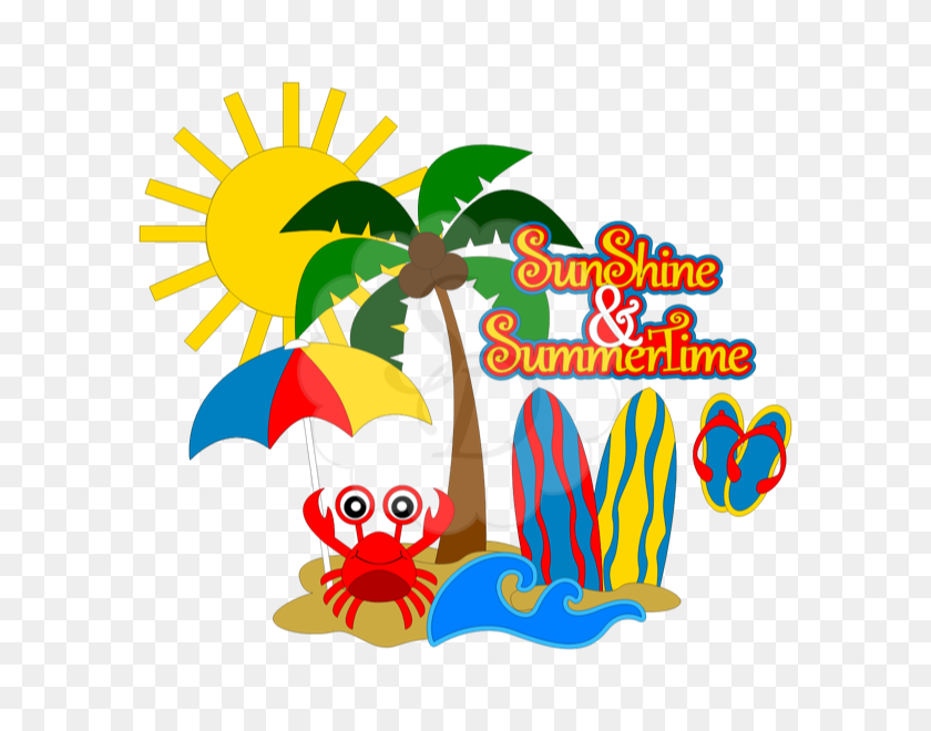 600x600 Sunshine Clipart Summer Time - Summer Sun Clipart