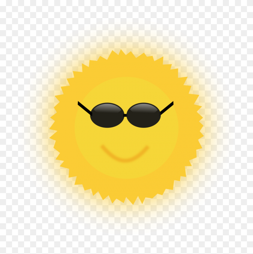897x900 Sunshine Free Sun Clipart - Sun Rays Clipart