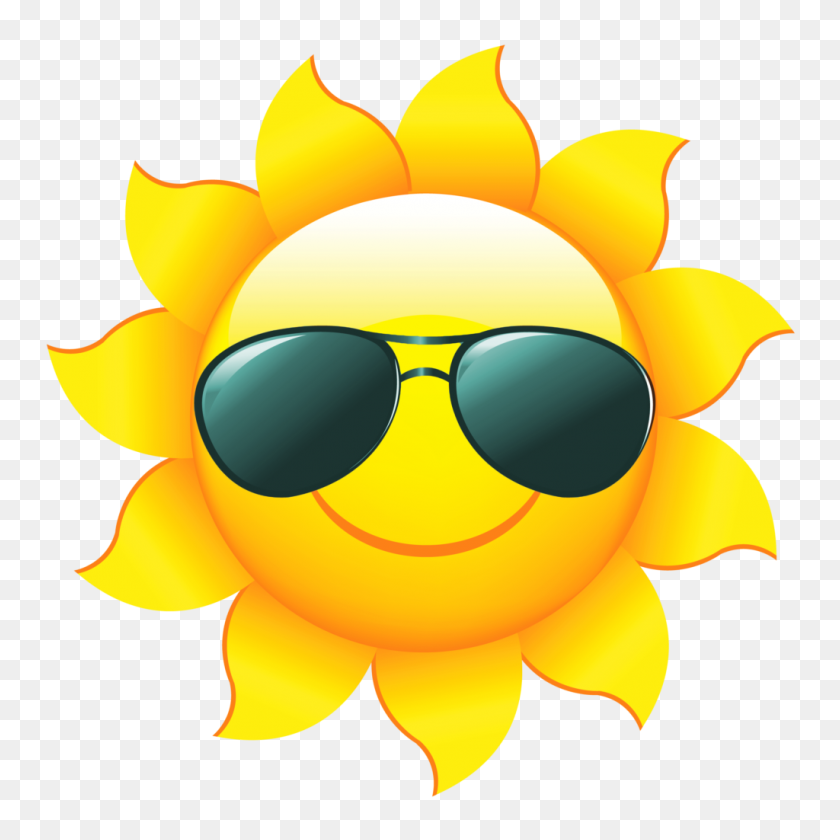 1024x1024 Саншайн Солнце Картинки С Прозрачным Фоном Бесплатный Клипарт - Подсолнух Клипарт Без Фона