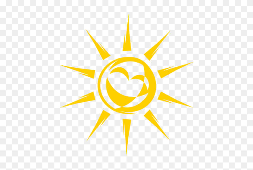 800x518 Sunshine Sun Clipart Image Clip Art A Bright Yellow Sun - Black Sun Clipart