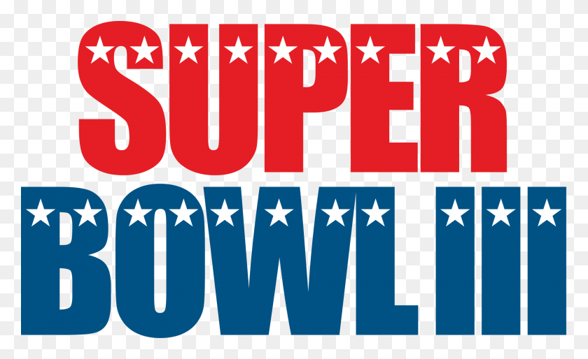 2000x1166 Super Bowl Iii Logo - Super Bowl PNG
