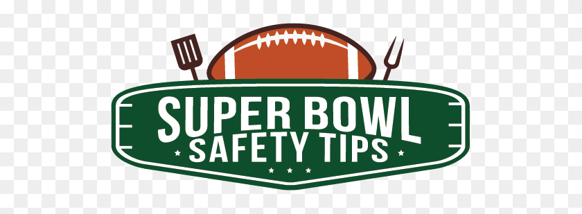 525x249 Consejos De Seguridad Del Super Bowl - Super Bowl 2018 Clipart