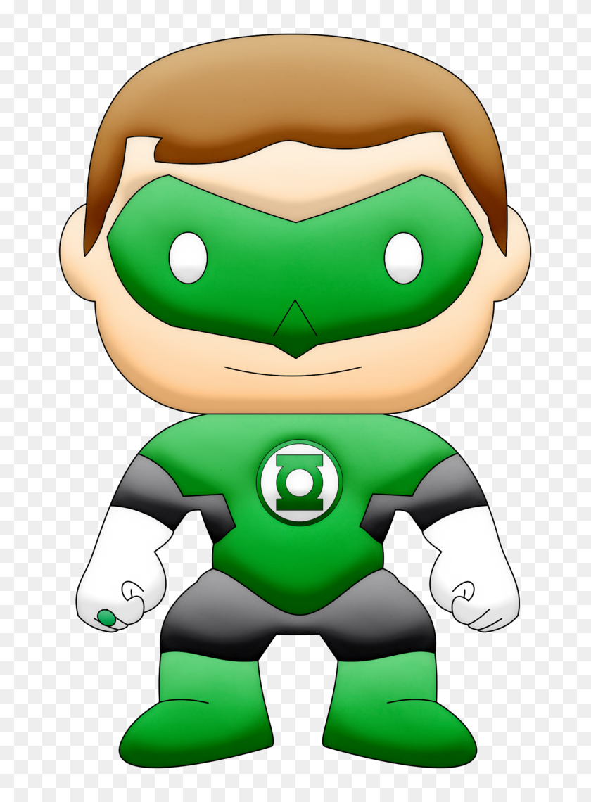 707x1080 Super Colored Clipartimages - Green Lantern Clipart