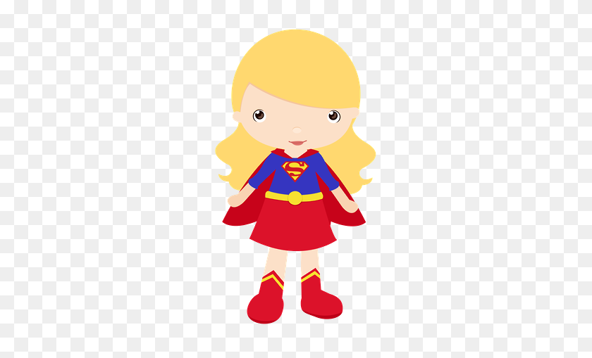 286x449 Super E - Ребенок Супергерой Клипарт