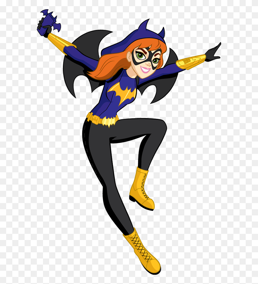 600x863 Super Girl Clipart Batwoman - Happy Girl Clipart