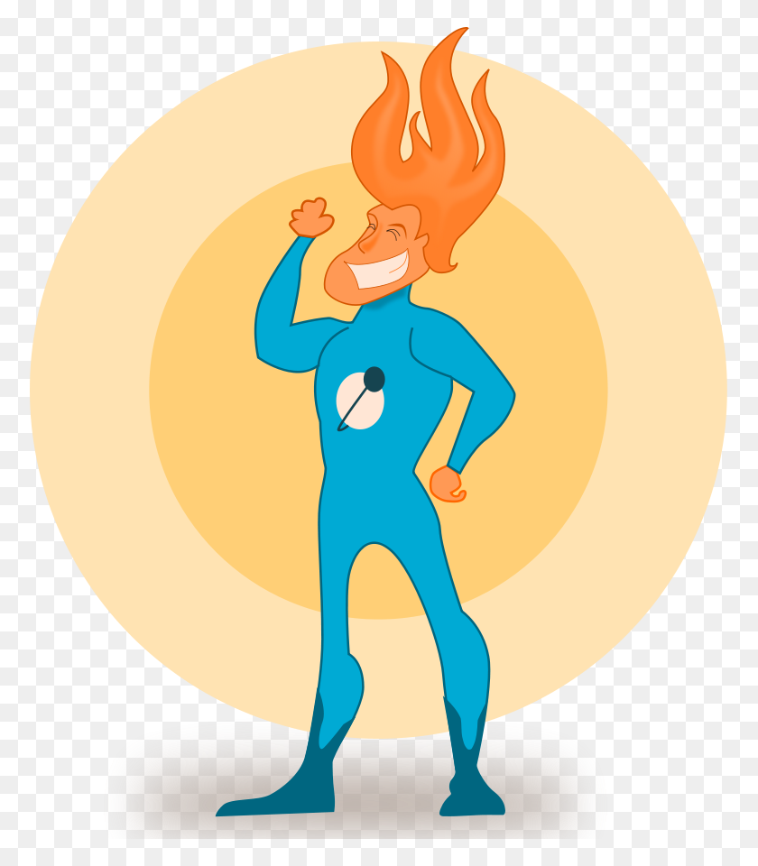 773x900 Super Hero Flame Png Clip Arts For Web - Flame Vector PNG
