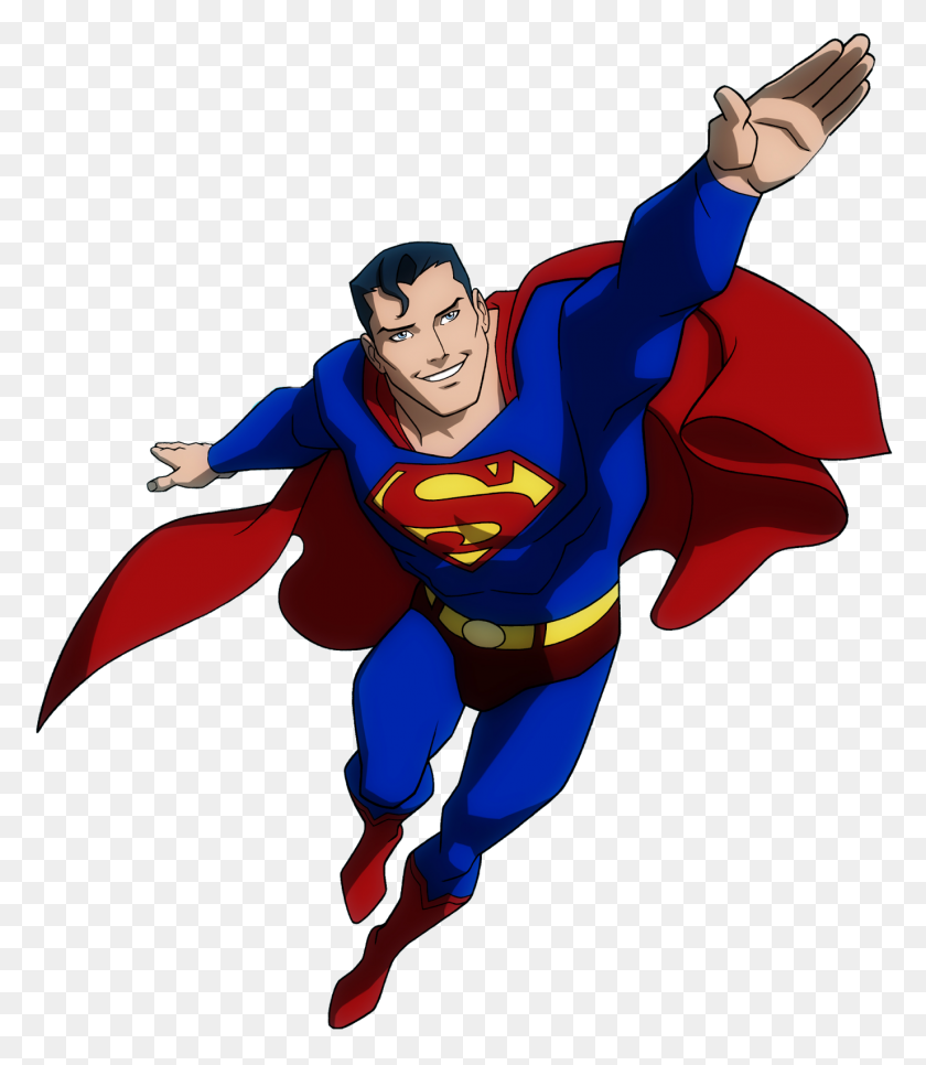 1376x1600 Super Heroes Superman - Justice League Clipart