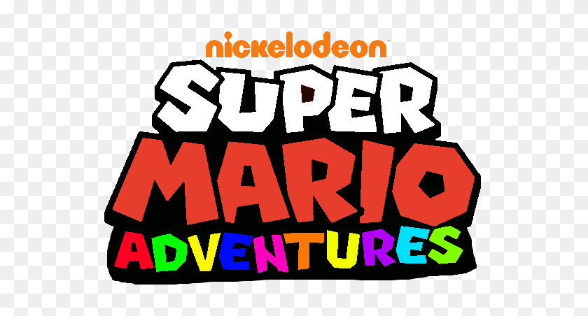 Super Mario Adventures Logo - Super Mario Logo PNG