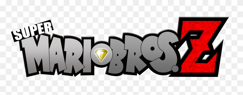 2077x722 Super Mario Bros Logos - Super Mario Logo PNG
