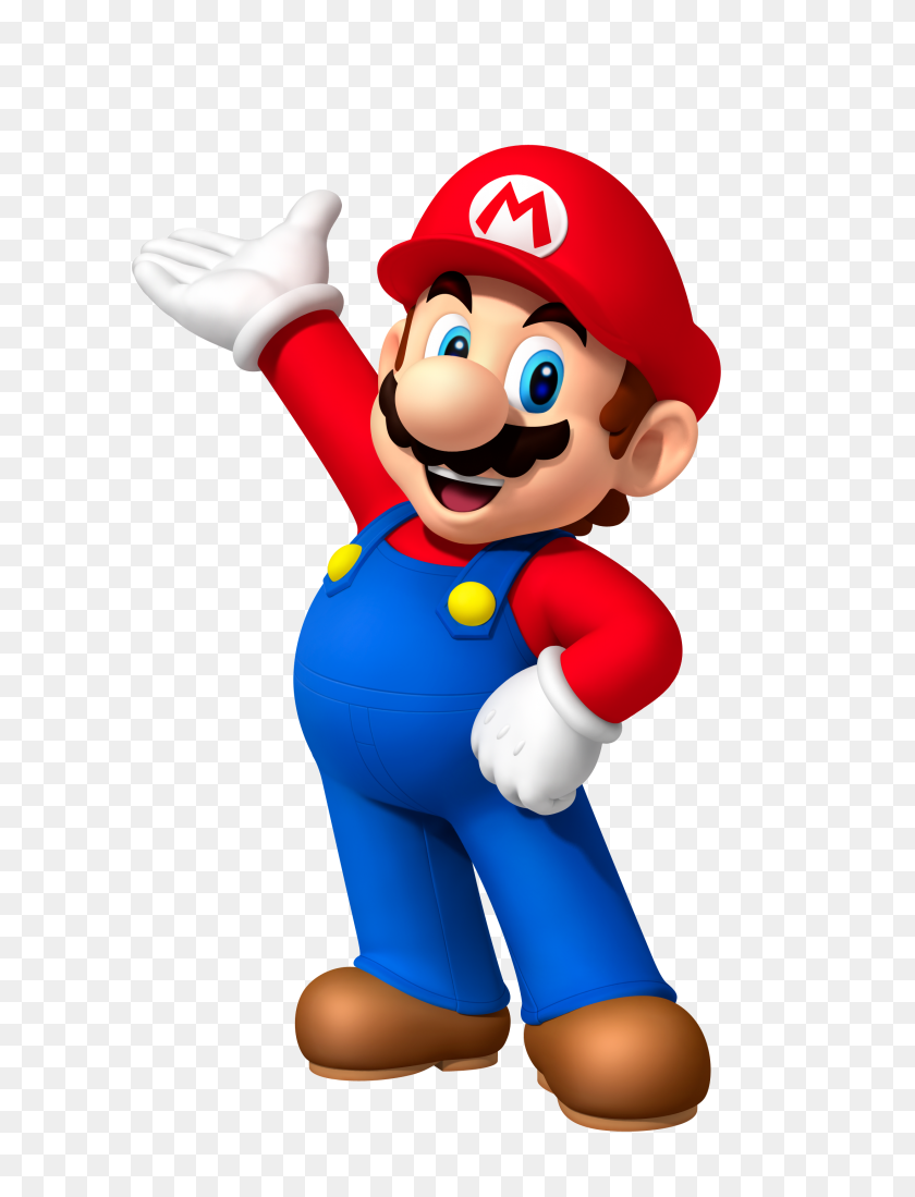 2192x2920 Super Mario Imagen Png - Nintendo Clipart