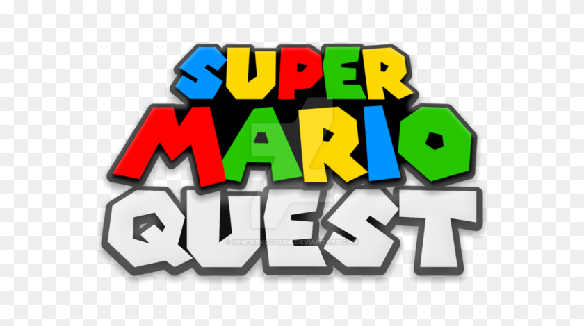 1024x539 Logotipo De Super Mario Quest - Logotipo De Mario Png