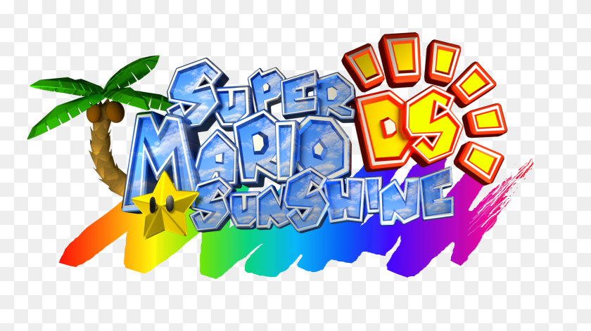 2048x1080 Super Mario Sunshine Ds - Super Mario 64 PNG