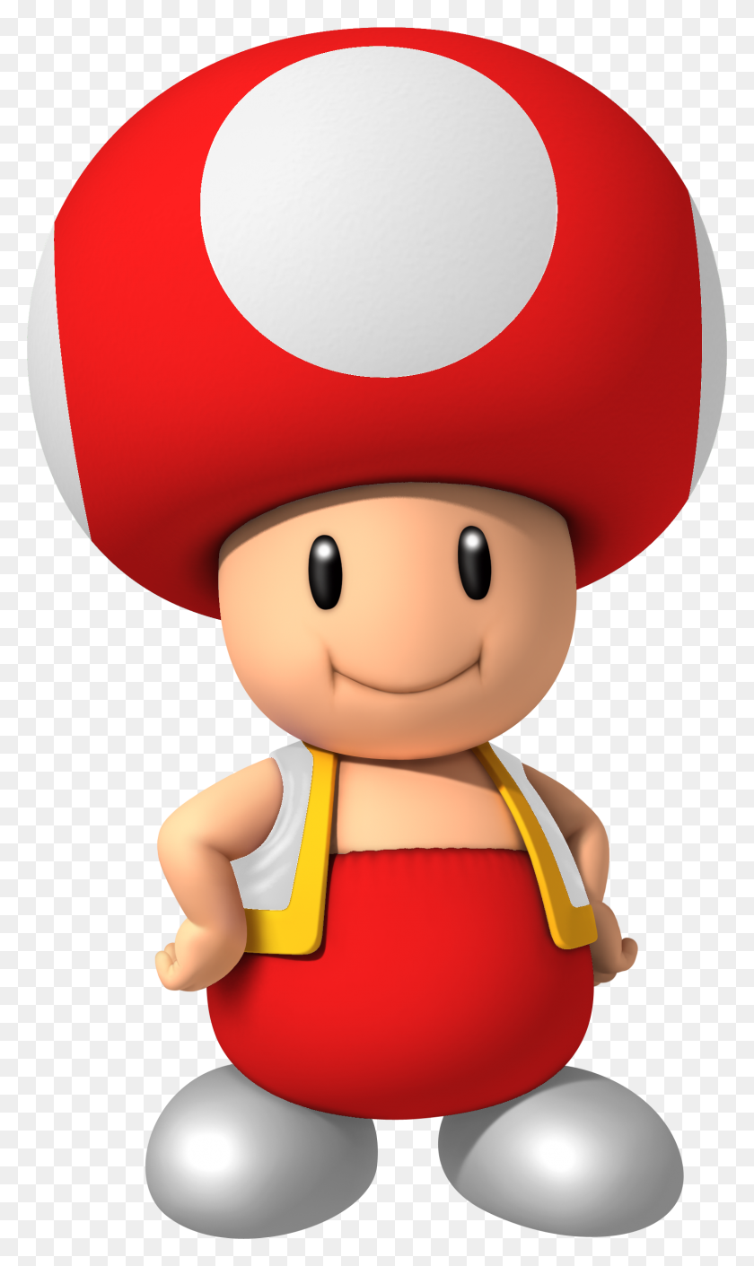 1534x2657 Super Mario Super Mario - Toad PNG
