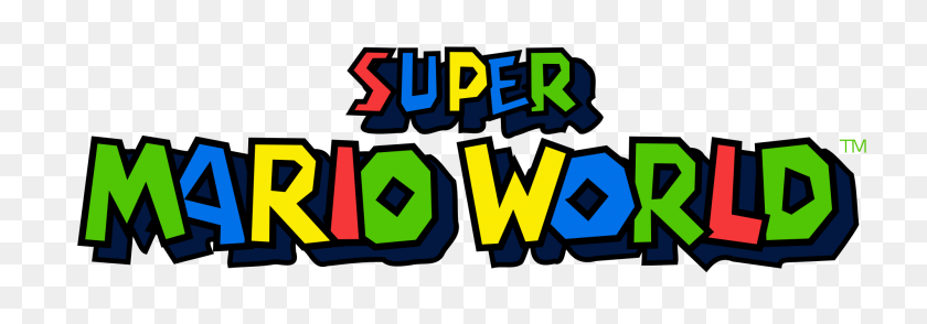 2000x600 Logotipo De Super Mario World Box - Logotipo De Super Mario Png