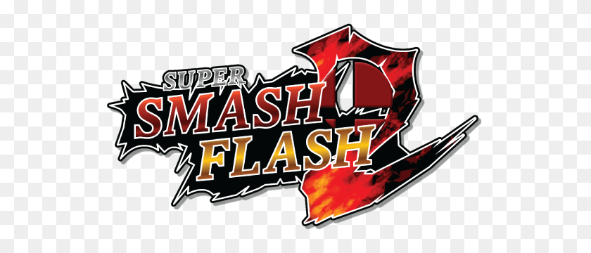 540x300 Логотип Super Smash Flash - Super Smash Bros Png