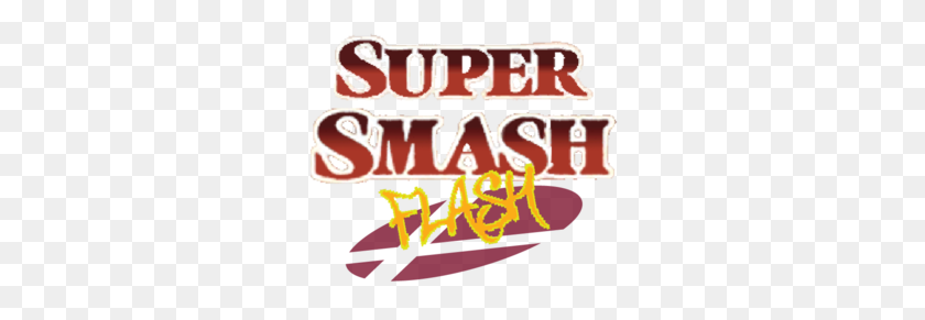 300x231 Super Smash Flash Logo - Flash Logo Png
