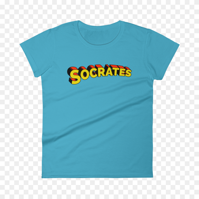 1000x1000 Super Socrates Ladies T Shirt - Socrates PNG