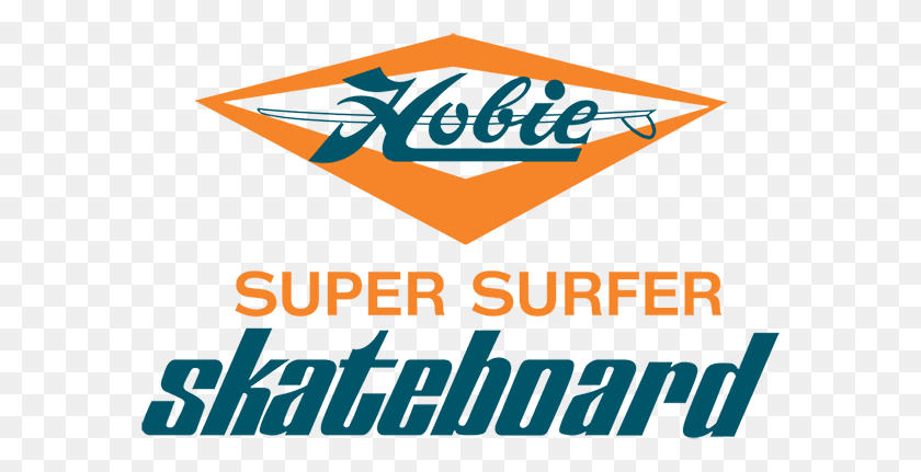 582x371 Super Surfer Skateboard Hobie - Super PNG