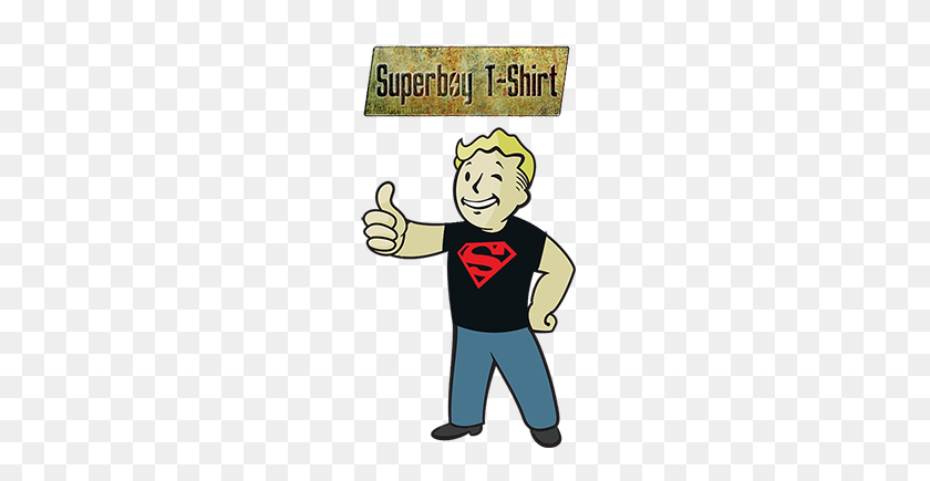 200x375 Camiseta Superboy - Superboy Png