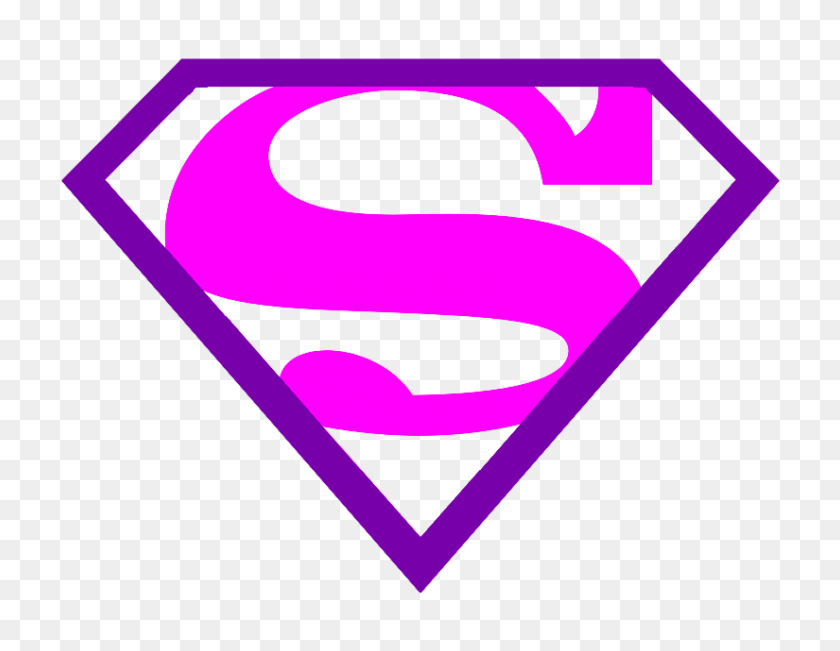825x626 Supergirl Clipart Emblem Pink - Supergirl Clipart