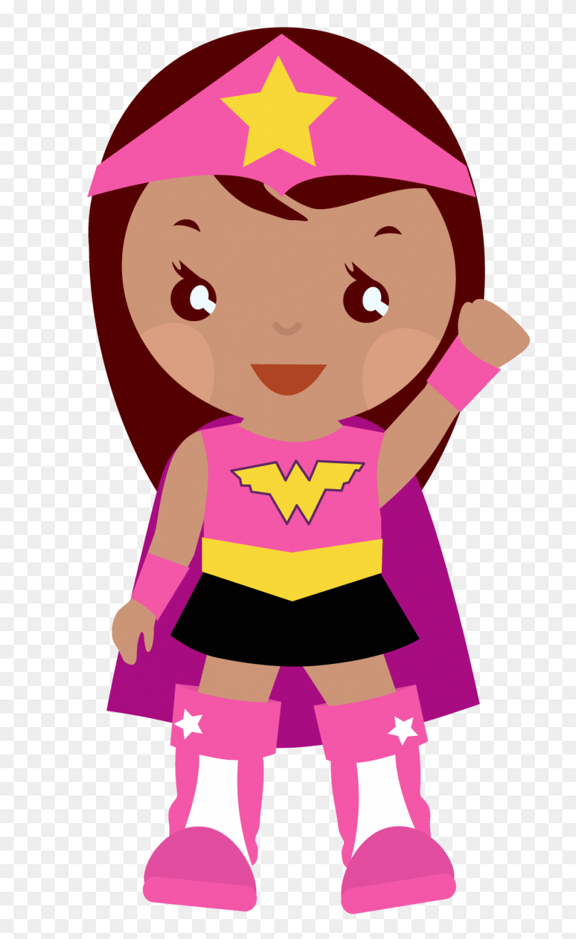 964x1619 Toppers Para Cupcakes De Supergirl Para Imprimir Gratis - Wonder Clipart