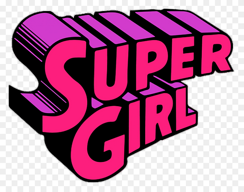 800x616 Supergirl Pink Girl Superwoman Purple Quotes - Superwoman PNG