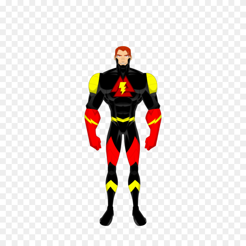1024x1024 Superhero Batman Captain America Black Lightning Secret Avengers - Black Lightning PNG