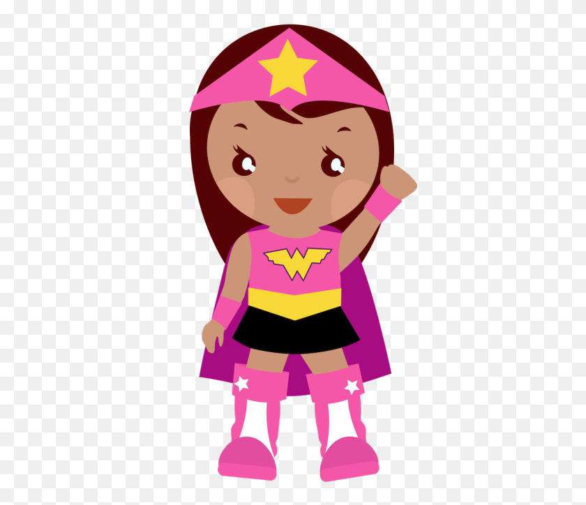 395x664 Superhero Clip Art - Woman Thinking Clipart