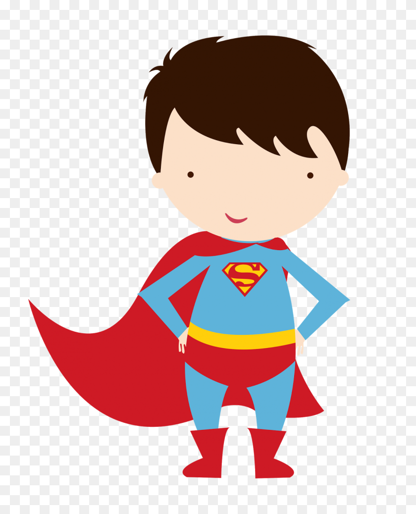 1275x1600 Детские Картинки Супергероев - Супергерой Клипарт