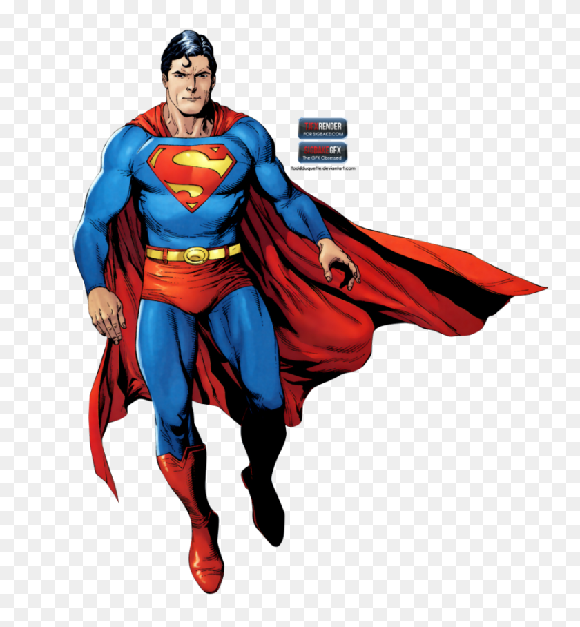 857x932 Png Супермен - Человек Из Стали