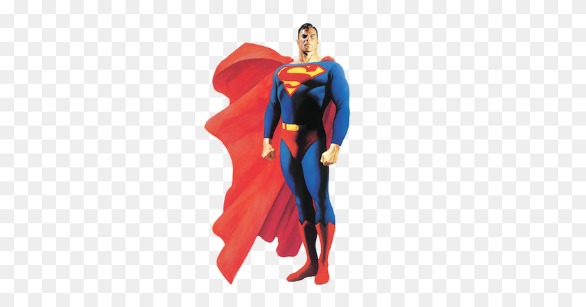 262x380 Супермен - Накидка Супергероя Png