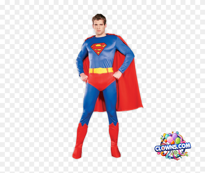 727x646 Superman Character For Birthday Party, Ny Kids Party Characters - Superman Cape PNG