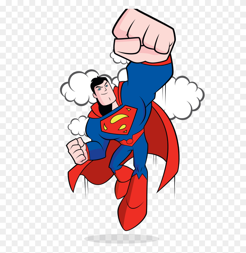 565x803 Superman Clipart Super Man - Superman Clipart Png