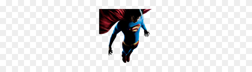 180x180 Superman Comic Hero Png - Superman Flying PNG