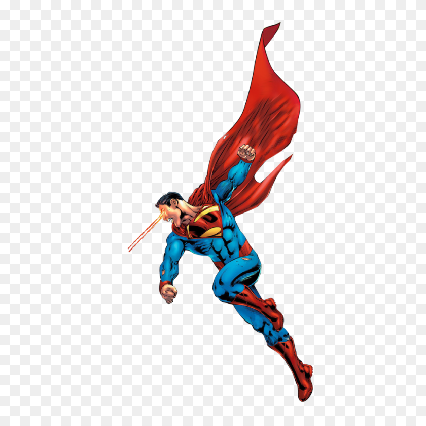 900x900 Superman Flying Side View - Superman Flying PNG