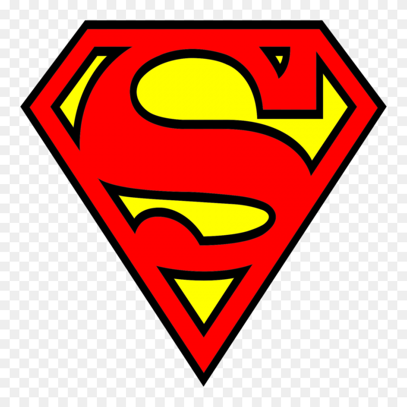 900x900 Superman Logo - Superman Logo Clipart