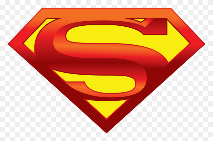 800x509 Логотип Супермена Клипарт Картинки - Логотип Супергероя