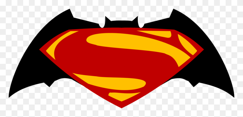 1024x451 Superman Logo Clipart Design - Superman Símbolo Clipart